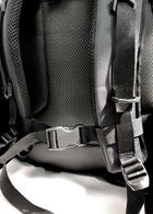 Рюкзак тактический LeRoy с боковыми карманами, цвет – черный (75л) - изображение 6