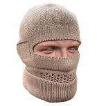 Балаклава-шапка тактическая вязанная hat balaclava Койот (8912) - изображение 1