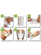Пластир детоксикаційний для ніг Kinoki Cleansing Detox Foot Pads у наборі 10 шт (KG-3331) - зображення 3