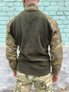 Військова форма Tactic, осінній теплий тактичний костюм (убакс на флісі + штани), мультикам 52 - зображення 6