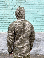 Військова куртка тактична утеплена Софт Шелл Піксель (Єврозима) 56-58(3XL-4XL) - зображення 6