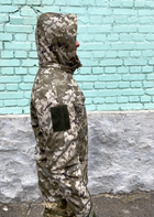 Військова куртка тактична утеплена Софт Шелл Піксель (Єврозима) 48-50(ML) - зображення 8