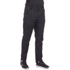 Качественные мужские тактические штаны брюки с карманами для города военные летние ZEPMA Черные (5709) XL - изображение 1