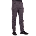 Якісні чоловічі тактичні штани штани з кишенями для міста військові літні ZEPMA Сірі (0370) 2XL - зображення 1