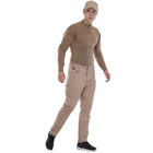 Якісні чоловічі тактичні штани штани з кишенями для міста військові літні ZEPMA Хакі (5709) L - зображення 7