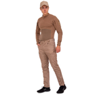 Качественные мужские тактические штаны брюки с карманами для города военные летние ZEPMA Хаки (0370) XL - изображение 6