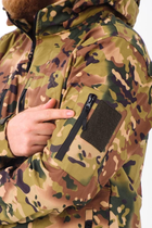 Військова тактична куртка SoftShell SQUAD ВСУ Камуфляж мультикам 60 розмір - зображення 6