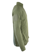 Фліс тактичний KOMBAT UK Alpha Mid-Layer Fleece, оливковий, XL - изображение 3