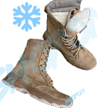 Берцы зимние ботинки тактические мужские, черевики тактичні чоловічі берці зимові, натуральна шкіра, размер 41, Bounce ar. MO-TH-1441, цвет койот - изображение 2