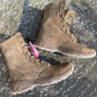 Берці зимові черевики тактичні чоловічі, туфлі тактичні чоловічі берці зимові, натуральна шкіра, розмір 44, Bounce ar. MO-TW-1244, колір койот - зображення 6