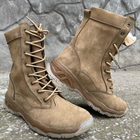 Берці зимові черевики тактичні чоловічі, туфлі тактичні чоловічі берці зимові, натуральна шкіра, розмір 43, Bounce ar. MO-TH-1443, колір койот - зображення 5