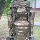 Армейский рюкзак баул 100-110 литров, военный рюкзак ВСУ 100-110 литров, Тактический рюкзак баул Турция - изображение 6