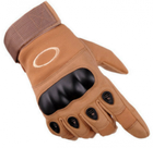 Тактичні рукавички Закриті з посиленим протектором OAKLEY L Koyot - зображення 1