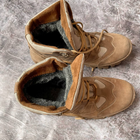 Ботинки мужские зимние тактические ВСУ (ЗСУ) 8594 42 р 27,5 см койот (SKU_4420989) - изображение 6