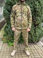 Мужской армейский костюм тактическая форма на флисе Мультикам Турция ВСУ (ЗСУ) L 8656 хаки (SKU_4425898) - изображение 1