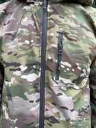 Мужской армейский костюм тактическая форма на флисе Мультикам Турция ВСУ (ЗСУ) L 8656 хаки (SKU_4425898) - изображение 9