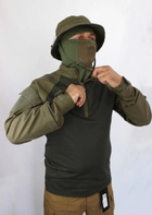 Рубашка мужская военная тактическая с липучками ВСУ (ЗСУ) Ubaks Убакс 20221853 8085 XL 52 размер хаки (SKU_4404140) - изображение 4