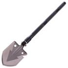 Лопата тактична складна багатофункціональна лопата туристична з насадками та компасом TY-6832 - зображення 2