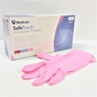 Нитриловые перчатки Medicom SafeTouch Pink размер S розовые 100 шт - изображение 1