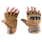 Тактические перчатки без пальцев , военные перчатки, перчатки многоцелевые короткие Размер L GSB2205 - изображение 1