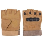 Тактичні рукавички без пальців, військові рукавички, багатоцільові рукавички короткі Розмір M GSB2205 - зображення 4