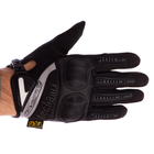 Тактические перчатки с усиленым протектором , военные перчатки, перчатки многоцелевые Размер XL Черные BC-4923 - изображение 5