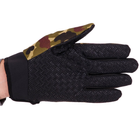 Рукавички тактичні із закритими пальцями, військові рукавички, багатоцільові рукавички Розмір XL Камуфляж BC-8791 - зображення 6