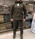 Костюм мужской тактический SQUAD Турция Софтшел Soft-Shell Олива XL (338085) - изображение 1