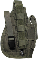 Кобура для ніг MFH MOLLE 30709B права OD Green (4044633129680)