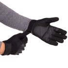Перчатки тактические с закрытыми пальцами Zelart 8790 размер M Black - изображение 4