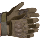 Перчатки тактические с закрытыми пальцами Zelart 8790 размер L Olive - изображение 1