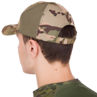 Кепка тактическая Zelart Tactical 4832 One Size Camouflage Multicam - изображение 4