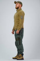 Военная тактическая кофта Флисовая ВСУ Soldier Койот XL размер - изображение 4