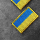 Набор шевронов 2 шт на липучке Флаг Украины и Флаг с Тризубцем жовто/блакит - изображение 7