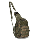 Сумка рюкзак тактический военный B14 5л американский пиксель - изображение 1