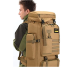 Рюкзак тактический XS-F21 40л песочный - изображение 2