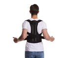 Регулируемый корректор осанки Back Pain Need Help для поддержки ровной спины 4XL Черный - изображение 7