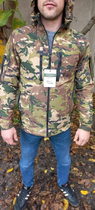 Куртка чоловіча тактична Soft shell софтшел мультикам XL - зображення 1