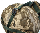 Великий армійський баул сумка-рюкзак два в одному Ukr military ЗСУ S1645285 піксель - зображення 7