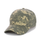 Чоловіча кепка без логотипу STD Ukraine (100% бавовна) One-Size Cвітлий Піксель Камуфляж - зображення 1
