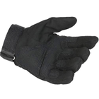 Тактические перчатки полнопалые Oakley черные размер L (11718) - изображение 3
