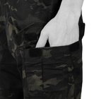 Тактические штаны Emerson Blue Label Ergonomic Fit Long Multicam Black 48р (2000000094540) - изображение 7