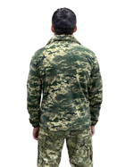 Кофта флисовая тактическая пиксель зсу мужская для военных Размер 46 - изображение 4