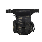 Сумка на ногу Smartex 3P Tactical 10 ST-1003 black cp camouflage