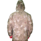 Тактична чоловіча куртка камуфляжна Softshell Flas Thermal XXL - зображення 2