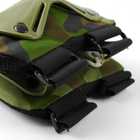 Универсальные военные налокотники тактические для армии ЗСУ, защитные ударопрочные быстросъемные налокотники Haki Зеленая накладка - изображение 3