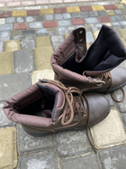 Берцы зимние , обувь для военных KROK BЗ2, 44 размер, коричневые, 01.44 - изображение 4