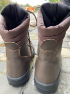 Берцы зимние , обувь для военных KROK BЗ2, 44 размер, коричневые, 01.44 - изображение 7