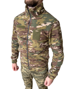 Тактическая флиска ЗСУ военная кофта армейская флисовая мультикам мужская М (48) - изображение 2