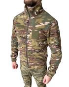 Тактическая флиска ЗСУ военная кофта армейская флисовая мультикам мужская L (50) - изображение 2